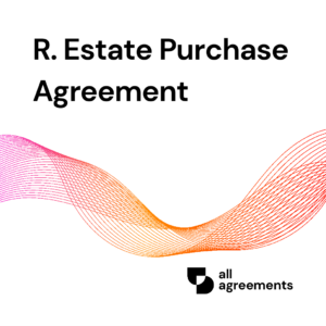 Welcome to the Real Estate Purchase Agreement Preparation Service by All Agreements. We provide professionally structured Real Estate Purchase Agreement templates designed to help buyers and sellers clearly document the terms and conditions of a real estate transaction.