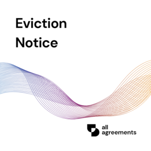 Welcome to the Eviction Notice Preparation Service by All Agreements. We provide professionally structured Eviction Notice templates designed to help landlords formally notify tenants of lease violations, unpaid rent, or other circumstances that may require corrective action or the termination of a tenancy.