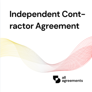 Welcome to the Independent Contractor Agreement Preparation Service by All Agreements. We provide professionally structured Independent Contractor Agreement templates designed to help businesses and self-employed professionals clearly define the terms of their working relationship.