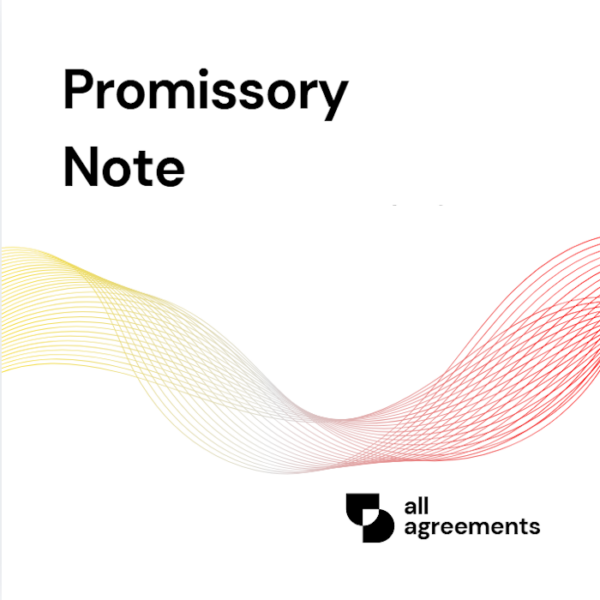 Welcome to the Promissory Note Preparation Service by All Agreements. We provide professionally structured Promissory Note templates designed to help lenders and borrowers clearly document a promise to repay borrowed money under agreed terms.