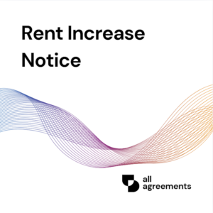 Welcome to the Rent Increase Notice Preparation Service by All Agreements. We provide professionally structured Rent Increase Notice templates designed to help landlords and property managers formally notify tenants of changes to their rental payment obligations.