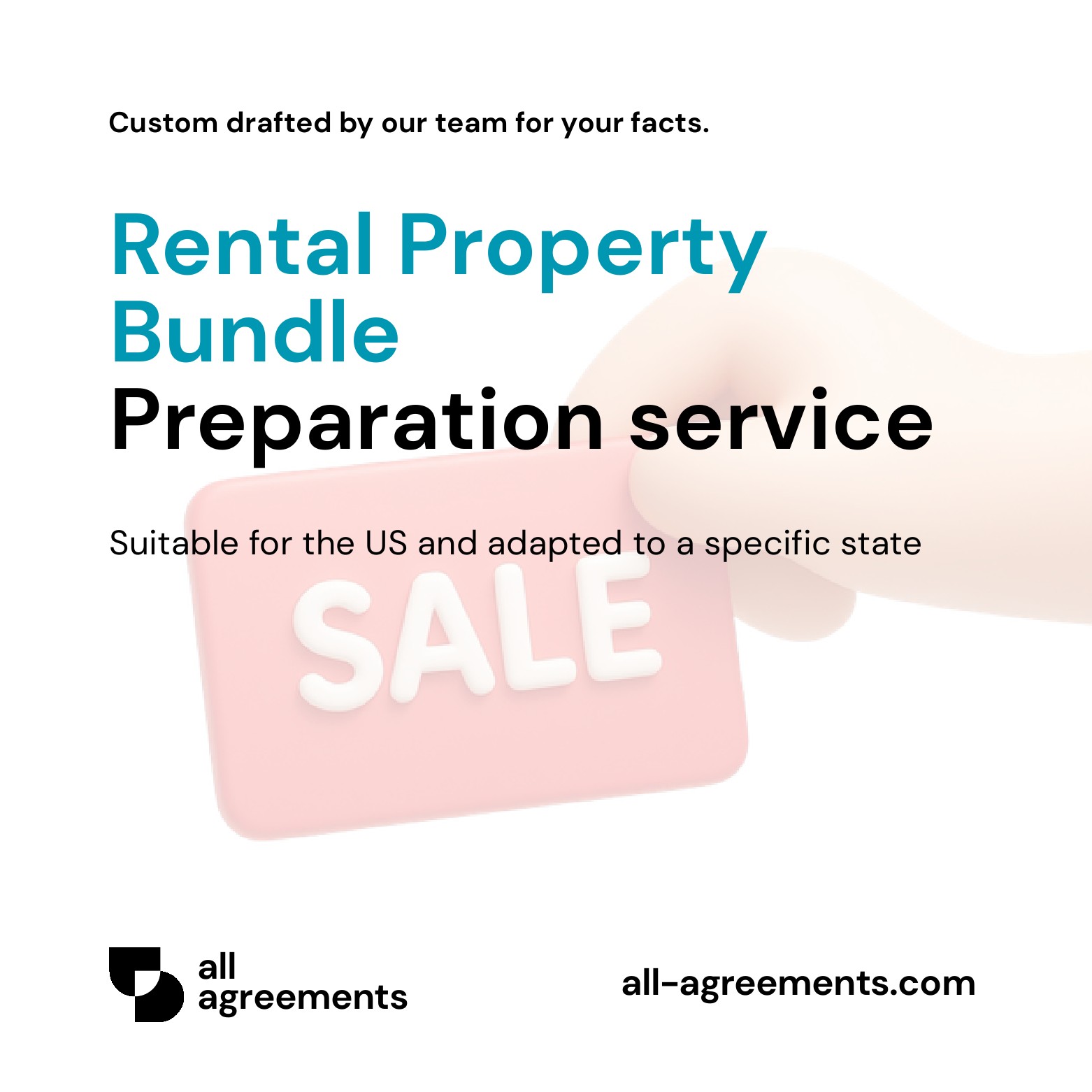 Alt Text: Custom Rental Property Bundle Preparation Service – Page 1: Product cover showing hand-prepared rental document suite and master property lease mockup.