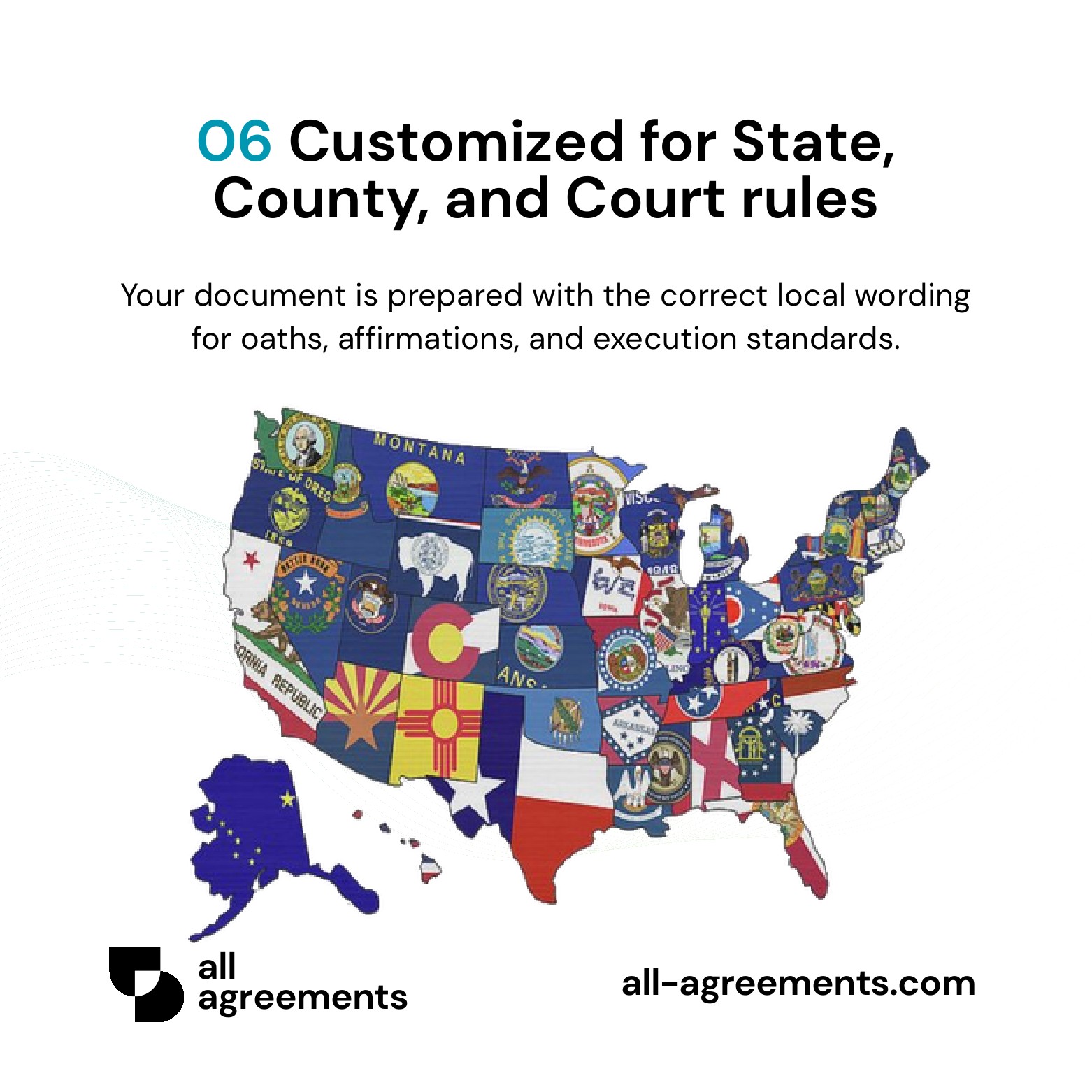 Alt Text: Custom Rental Property Bundle Service – Page 7: Jurisdiction-compliant rental document layout with state statutory disclosures, rent control compliance, and execution signature blocks.
