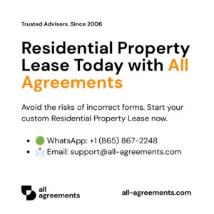 Alt Text: Custom Residential Property Lease Preparation Service – Page 10: Order call to action button with all agreements logo.