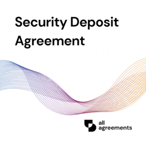 Welcome to the Security Deposit Agreement Preparation Service by All Agreements. We provide professionally structured Security Deposit Agreement templates designed to help landlords and tenants clearly document the terms governing a security deposit for a residential or commercial rental property.