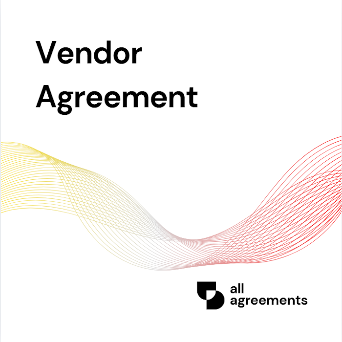 Welcome to the Vendor Agreement Preparation Service by All Agreements. We provide professionally structured Vendor Agreement templates designed to help businesses clearly establish the terms and conditions of their relationship with vendors, suppliers, contractors, and service providers.